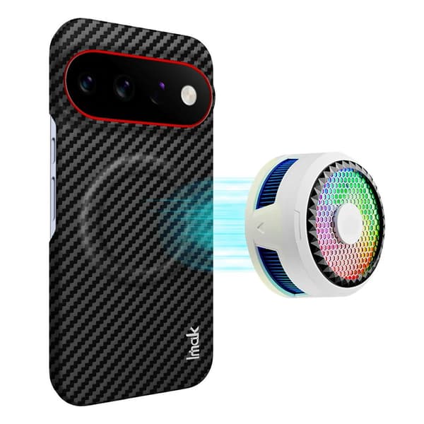IMAK Ruiyi Series Cover til Google Pixel 11 Pro - Sort