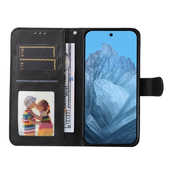 SKALO Google Pixel 10 PU-läder Plånboksfodral