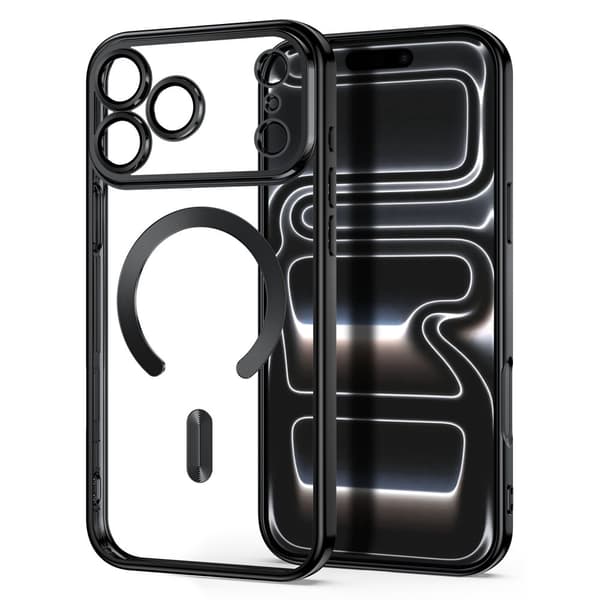 Tech-Protect MagFlex MagSafe Skal för iPhone 17 Pro Max - Shiny Black