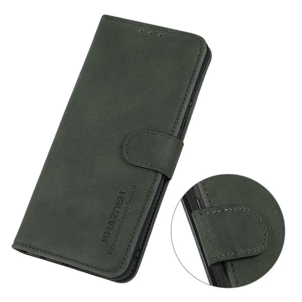 SKALO KHAZNEH Plånboksfodral för iPhone 18 Pro Max - Grön