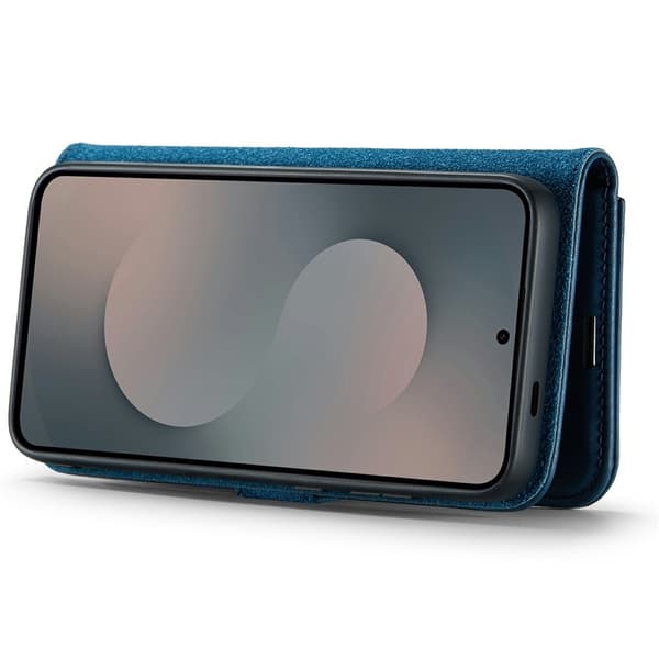 DG MING Samsung S25 FE 2-i-1 Magnet Plånboksfodral - Blå