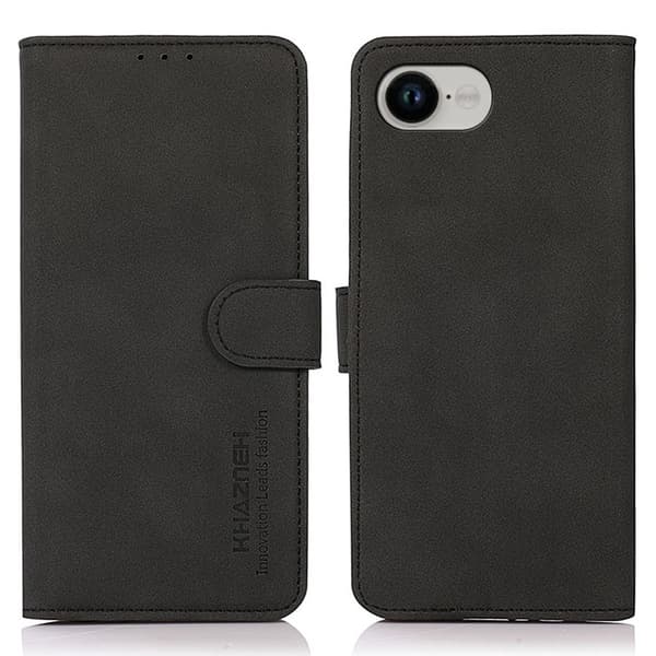 SKALO KHAZNEH Flip Cover til iPhone 17e - Sort