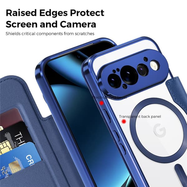 SKALO Slim Cover til Google Pixel 11 Pro - Blå