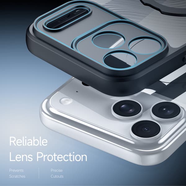 DUX DUCIS Aimo Series Kickstand Cover til iPhone 18 Pro - Sort