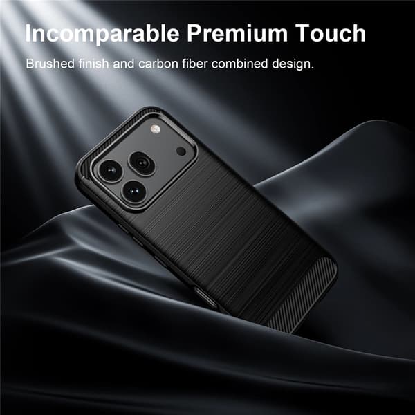 SKALO Armor Carbon Cover til Honor 600 Pro
