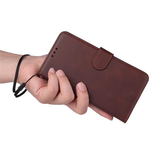 SKALO Google Pixel 10 PU-läder Plånboksfodral