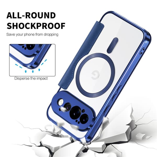 SKALO Slim Cover til Google Pixel 11 Pro - Blå