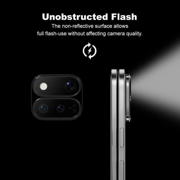 IMAK Metall Kameraskydd för Google Pixel 11 Pro Fold - Svart