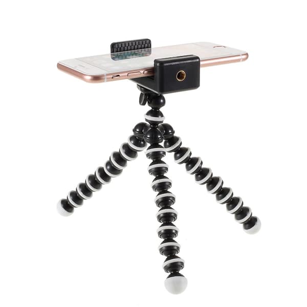 SKALO Mustekala Tripod Puhelinpidike - Musta