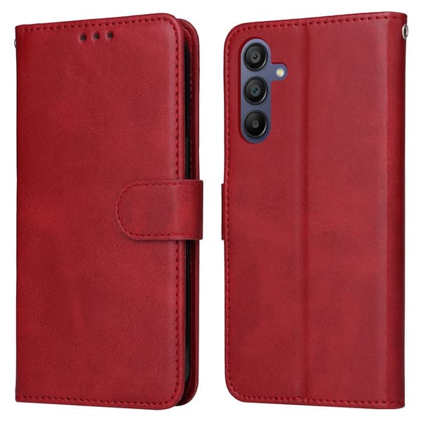 SKALO Samsung A17 PU-läder Plånboksfodral