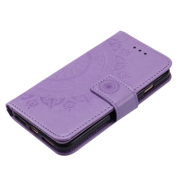 SKALO Mandala Plånboksfodral för iPhone 17e - Lila