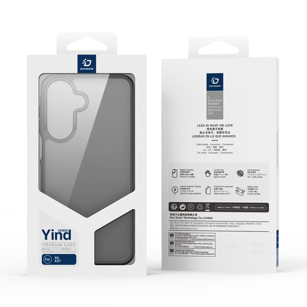 DUX DUCIS Yind Series Cover til Samsung Galaxy A27 5G - Sort