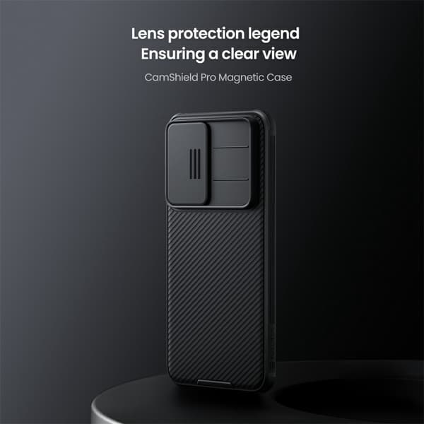 NILLKIN Camshield Pro Cover til Samsung Galaxy A57 5G - Sort