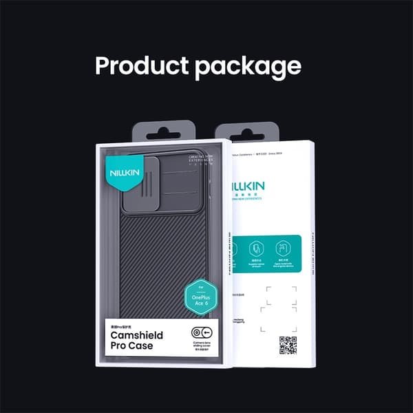 NILLKIN CamShield Pro Series Cover til OnePlus 15R - Sort
