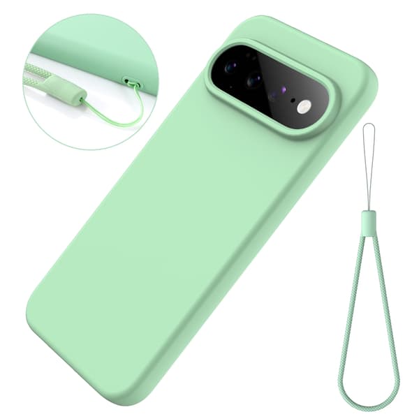 SKALO Tynd Silikone Cover til Google Pixel 11 - Lysegrøn