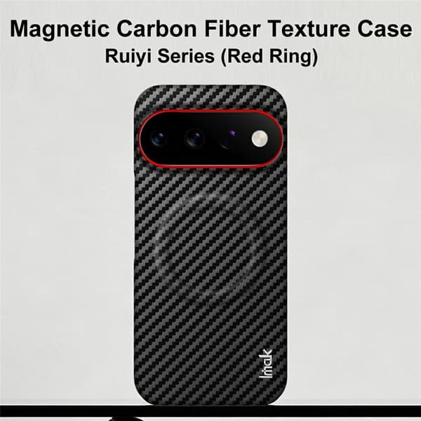 IMAK Ruiyi Series Cover til Google Pixel 11 Pro - Sort