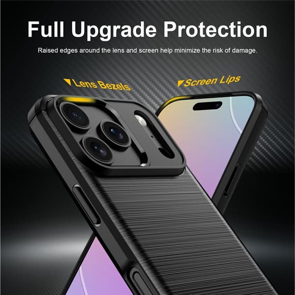 SKALO Armor Carbon  för iPhone 18 Pro Max Cover til iPhone 18 Pro Max
