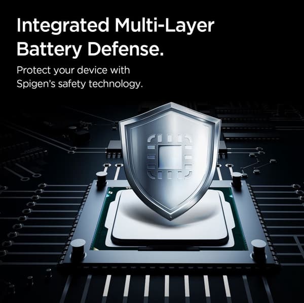 Spigen Essential EA2210 Powerbank 10000mAh 22,5W USB-C/USB-A - Sort