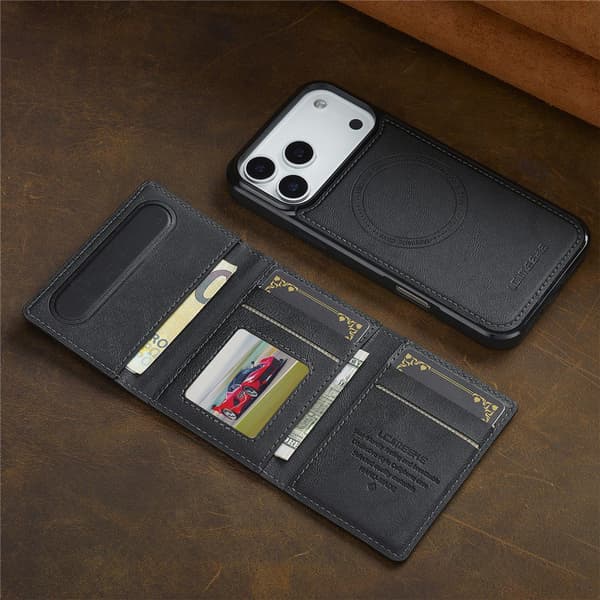 SKALO LC.IMEEKE L5 Cover til iPhone 18 Pro - Sort