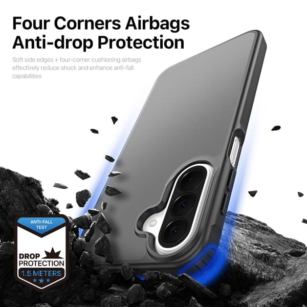 DUX DUCIS Yind Series Cover til Samsung Galaxy A27 5G - Sort