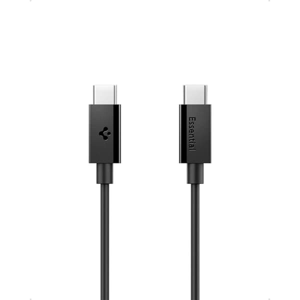 Spigen EB6010CC Essential USB-C-kabel 60W 1m - Sort