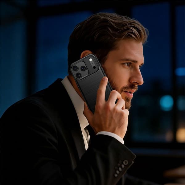 SKALO Armor Carbon  för iPhone 18 Pro Max Cover til iPhone 18 Pro Max