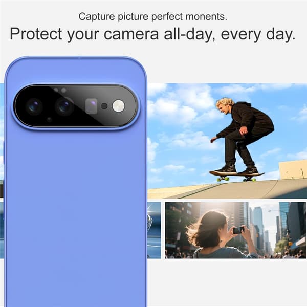 IMAK Kameraskydd Härdat Glas för Google Pixel 11 - Svart