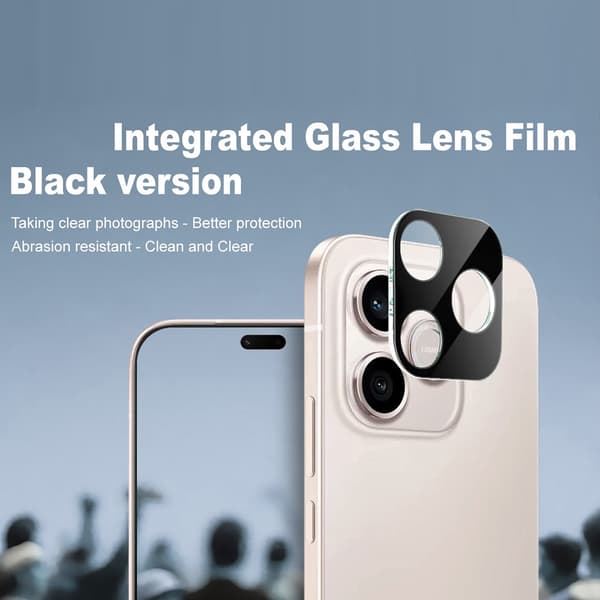IMAK Kamerabeskyttelse af hærdet glas til Honor 600 Lite - Sort