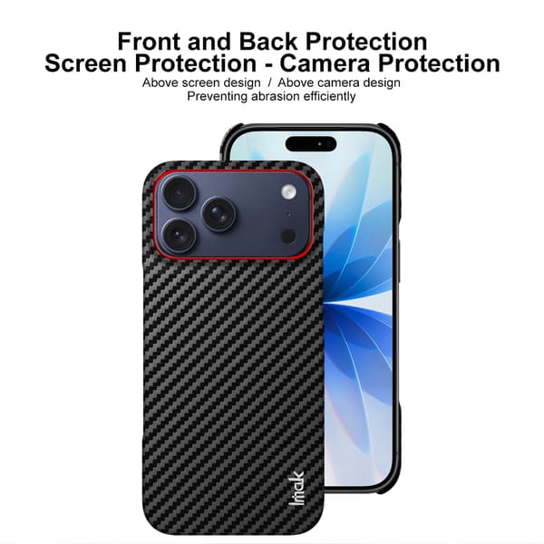 IMAK Ruiyi Series Skal för iPhone 18 Pro - Svart