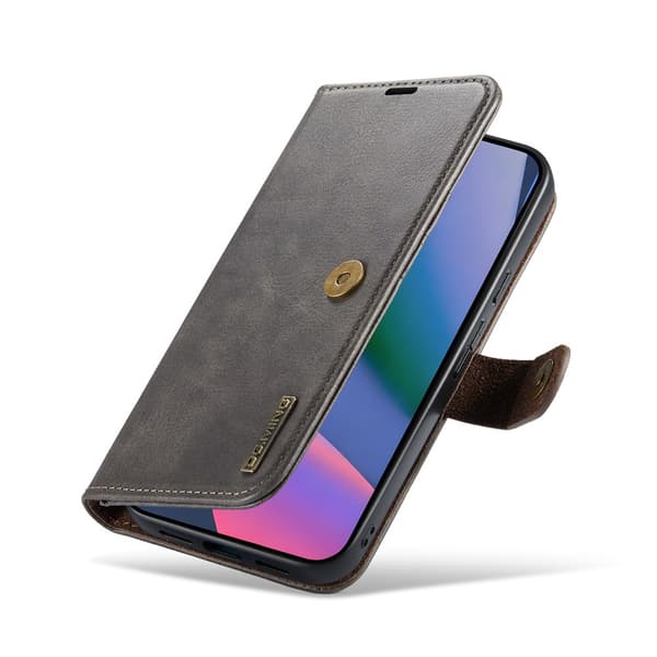 DG MING 2-i-1 Magnet Flip Cover til Google Pixel 11 Pro XL - Grå