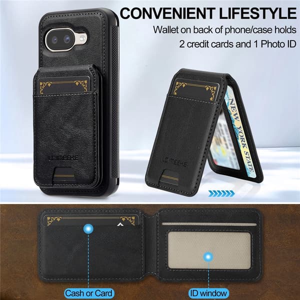SKALO LC.IMEEKE L3 Cover til Google Pixel 10a - Sort