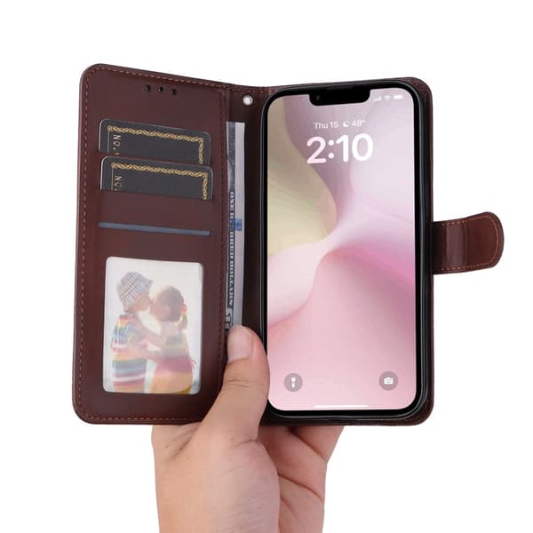SKALO PU-læder Flip Cover til iPhone 17e