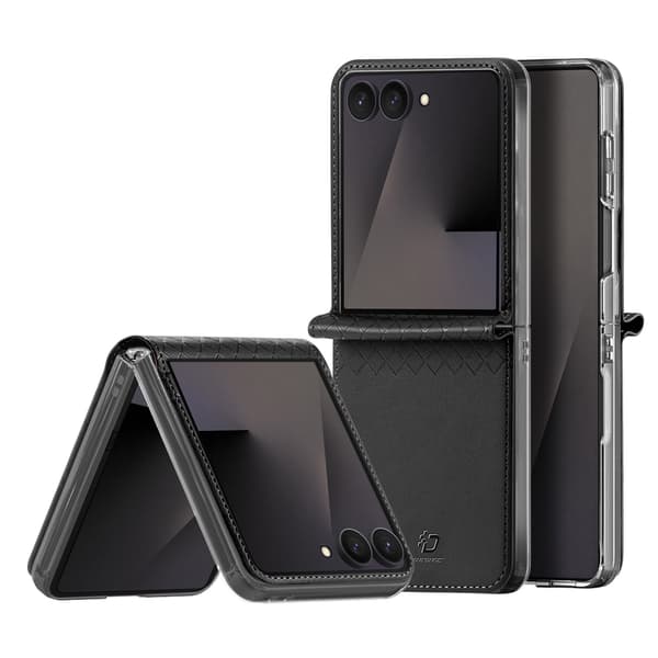 DUX DUCIS Bril Series Cover til Samsung Galaxy Z Flip8 - Sort