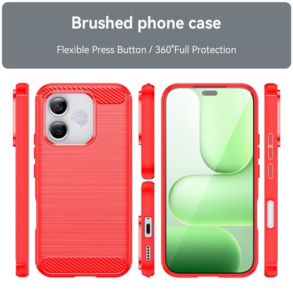 SKALO Armor Carbon Cover til Honor 600 Lite