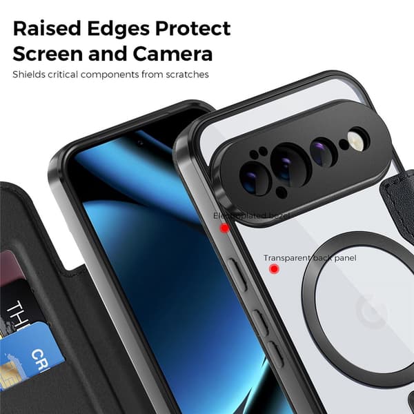 SKALO Slim Cover til Google Pixel 11 Pro XL - Sort