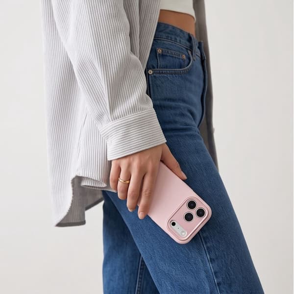 Tech-Protect Uniq MagSafe CC Skal för iPhone 17 Pro Max - Soft Pink