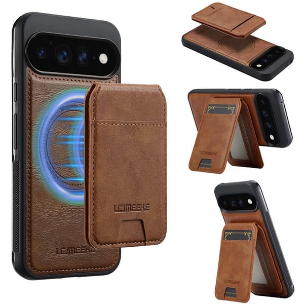 SKALO LC.IMEEKE L3 Cover til Google Pixel 11 Pro - Brun
