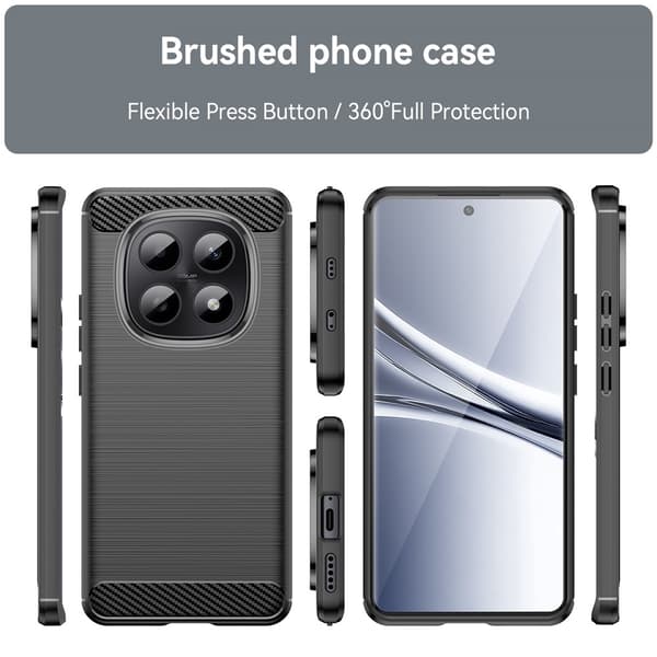SKALO Armor Carbon Cover til Xiaomi Redmi Note 15 5G
