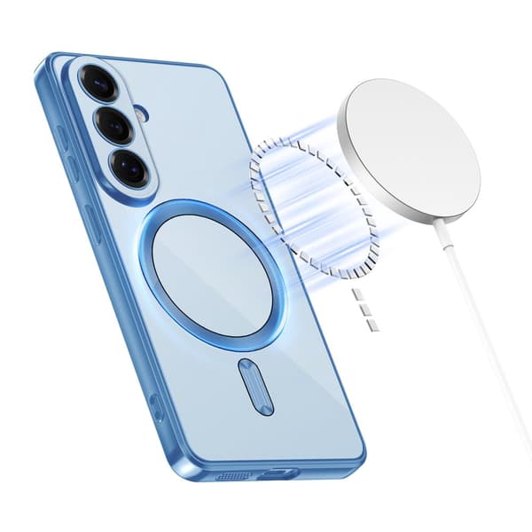 Tech-Protect MagFlex MagSafe Cover til Samsung Galaxy S26 - Lyseblå