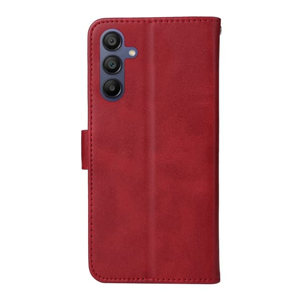 SKALO Samsung A17 PU-läder Plånboksfodral
