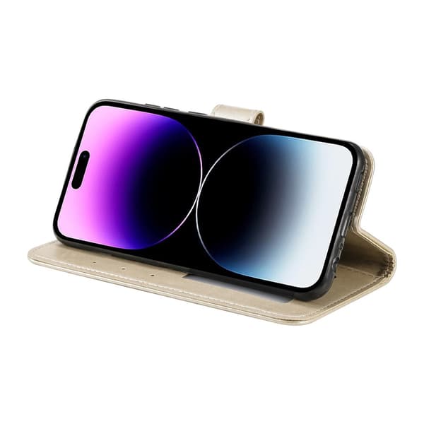 SKALO Mandala Plånboksfodral för iPhone 18 Pro Max - Guld