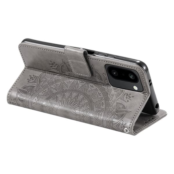 SKALO Mandala Plånboksfodral för OnePlus 15R - Grå