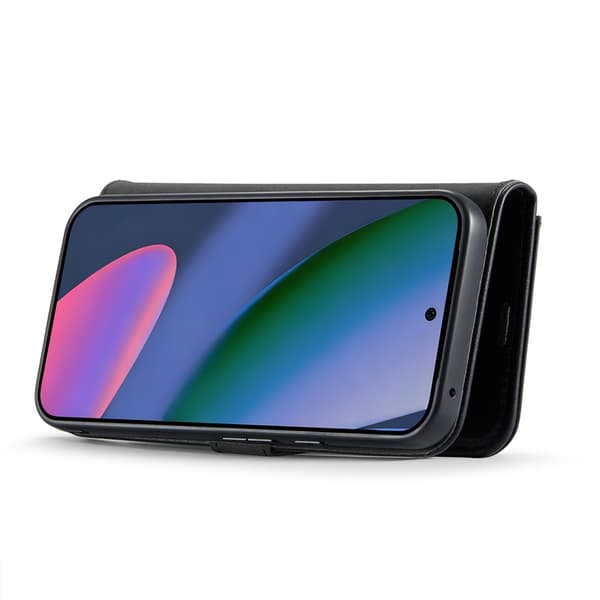 DG MING 2-i-1 Magnet Flip Cover til Google Pixel 11 Pro XL - Sort