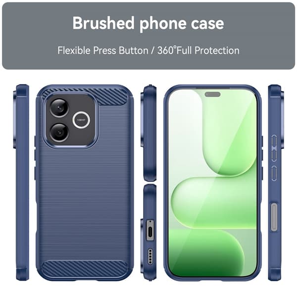 SKALO Armor Carbon Cover til Honor 600 Lite
