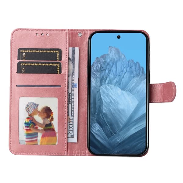 SKALO Google Pixel 10 Pro PU-läder Plånboksfodral