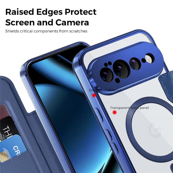 SKALO Slim Cover til Google Pixel 11 Pro XL - Blå