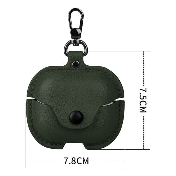 SKALO PU-Læder Cover til Samsung Galaxy Buds3 - Sort