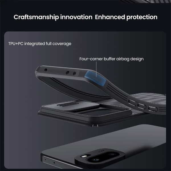 NILLKIN CamShield Pro Series Cover til OnePlus 15R - Sort