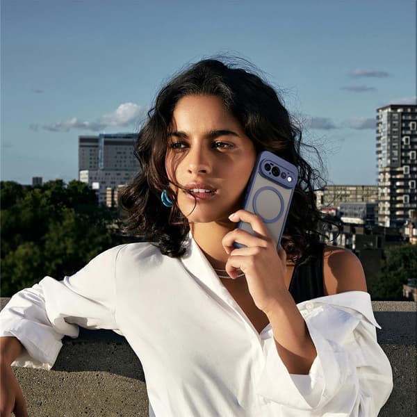 SKALO Mat Hybrid Cover til Google Pixel 11 Pro - Blå