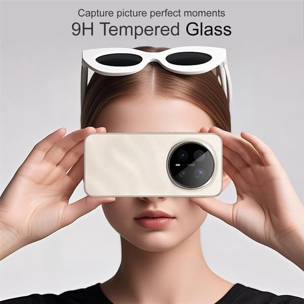 IMAK Kamerabeskyttelse af hærdet glas til Honor Magic8 Pro - Sort